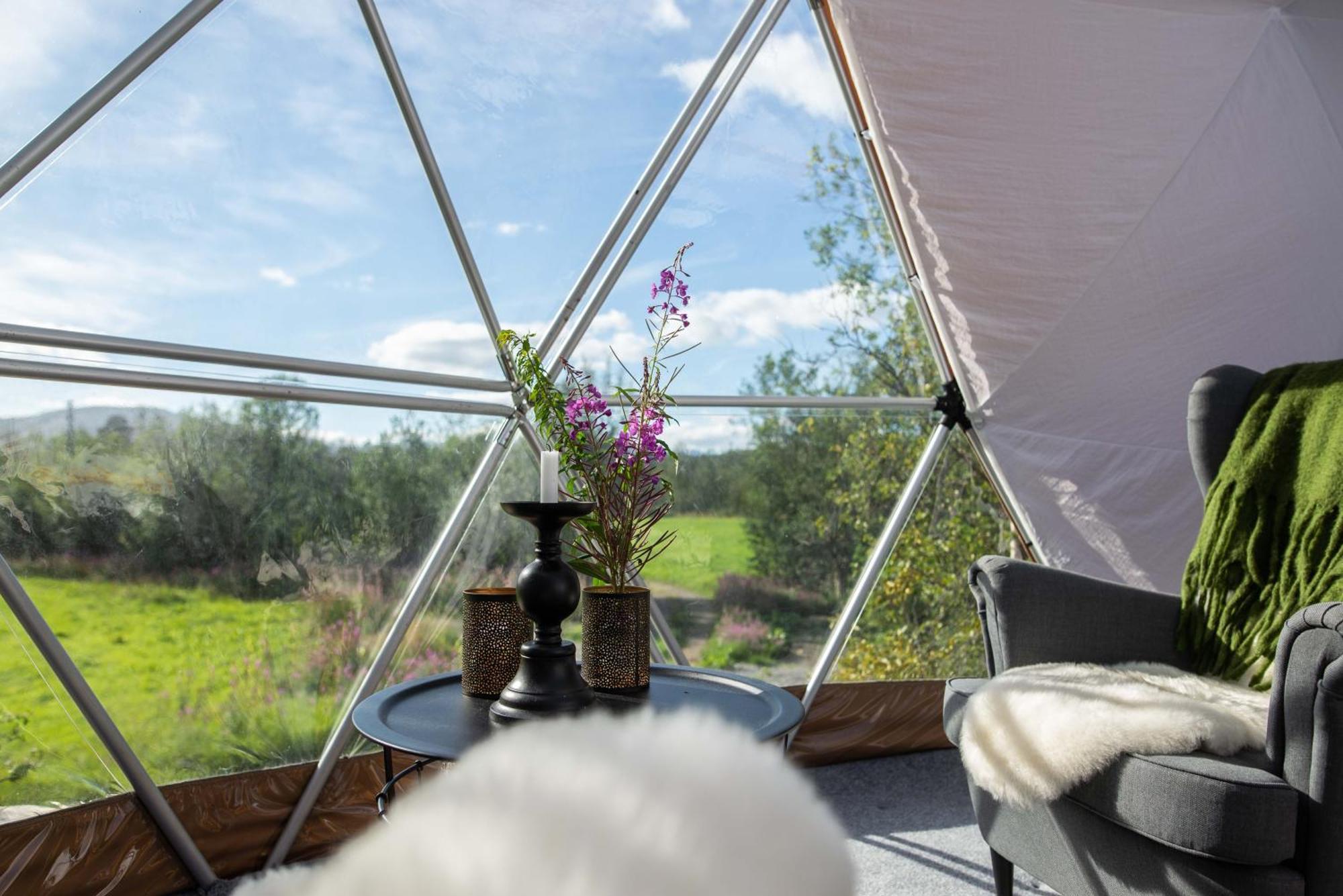 Aera - Glass Cabins ทรอมโซ ภายนอก รูปภาพ